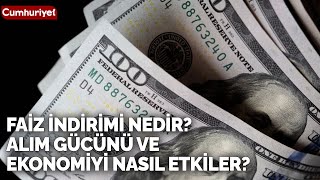 Faiz indirimi nedir Alım gücünü ve ekonomiyi nasıl etkiler [upl. by Einnej922]