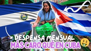 ESTO GASTO DE CANASTA BÁSICA EN EL SALVADOR 🇸🇻🛒 EN CUBA NO PODRÍA🇨🇺😔 [upl. by Mure680]