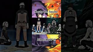 Naruto dan Sasuke di beri buff dari sepuh otsutsuki 🔥 naruto narutoshippuden anime sasukeshorts [upl. by Nallad]