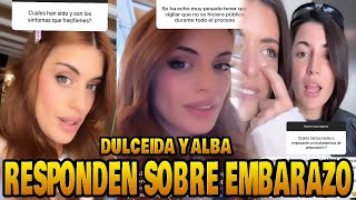 DULCEIDA y ALBA PAUL SE SINCERAN SOBRE LOS DETALLES de SU EMBARAZO y CUANDO EMPEZO TODO [upl. by Reahard]