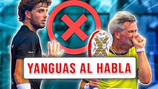 LAMPERTI  YANGUAS SE SEPARAN POR ESTO WORLD PADEL TOUR 2022  el4Set [upl. by Refenej]