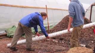 Easy Breezy Windrow Compost Aeration EcoCity Farms [upl. by Gettings640]