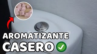 Como Hacer PASTILLAS Para LIMPIAR y DESINFECTAR Inodoro 🧼🤩 ▶ AROMATIZANTE PARA BAÑO DESINFECTANTE 🧽🧼 [upl. by Aicnelav]