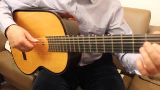 Tango played on Contreras Guitar Model Carlevaro [upl. by Hebe]