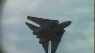 F14 Tomcat Takeoff and Flyby [upl. by Araik]