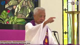 Homily By Fr Benigno Beltran SVD March 20 2022 3rd Sunday of Lent [upl. by Bowles]