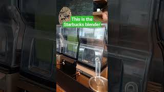 STARBUCKS BLENDER shortvideo blender frappes starbucks beverages drinks [upl. by Annot513]