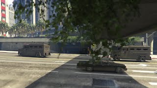 Zlecenie Bank Rezerw z ciekawym błędem  GTA Online [upl. by Judi]