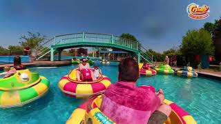 Crealys Aqua Blasters  POV Video  Crealy Theme Park amp Resort [upl. by Acireed]