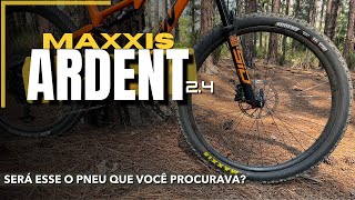 MUDANDO A PILOTAGEM DA MINHA BIKE COM O PNEU MAXXIS ARDENT 24 [upl. by Rednave]