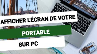 Comment afficher lécran de son portable sur son PC par câble [upl. by Topper636]