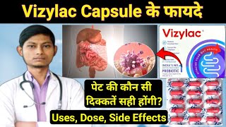 Vizylac capsule hindi  Vizylac capsule kis kaam aata hai  lactic acid bacillus capsules [upl. by Grevera]