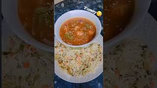 Chicken Manchurian and Egg fried rice food shorts youtubeshorts youtube trending trendingshort [upl. by Micah]