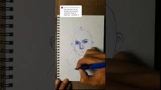 Draw Upin  JKT48 Eli only pen ballpenart sketsawajah elijkt48 jkt48 art upinipin drawing [upl. by Klayman]