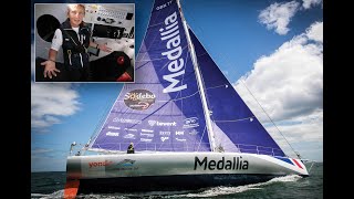 The toughest boat to sail solo in the Vendee Globe Full tour of Pip Hares Medallia exSuperbigou [upl. by Sidnee]