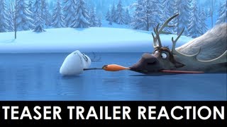 Disneys Frozen 2013  First Look Trailer REACTION [upl. by Otsenre]