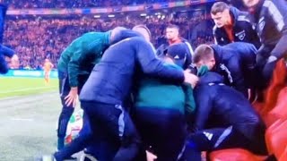 Hungary Coach Adam Szalai Collapsed on the Bench vs Netherlands  Nations League  Injury Update [upl. by Amyas]