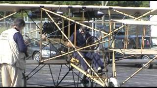 1910 Curtiss Hudson Flier Replica Flight [upl. by Quincey]