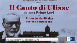 Primo Levi  Il Canto di Ulisse  servizio TG3 Umbria [upl. by Nostrebor627]