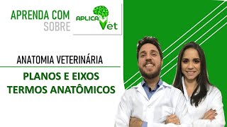 Anatomia Veterinária  Planos e Eixos amp Termos Anatômicos [upl. by Lazor297]