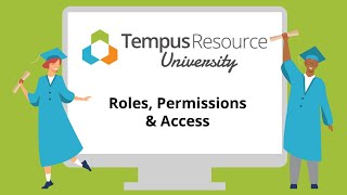 Tempus Resource Configuration Role Management amp Access [upl. by Sybyl]