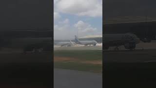 indigo ampgoair a320neo parked at bengaluru airport taxiway [upl. by Neemsay]