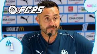 EA SPORT FC 25  CARRIÈRE MANAGER  LE NOUVEAU PROJET  1 [upl. by Dygert234]