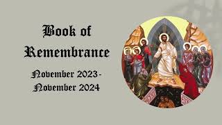 Book of Remembrance 202324  St Benedict Church Johnstown PA [upl. by Yahiya675]