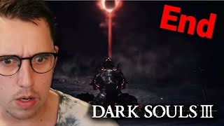 ALL 4 ENDINGS  Dark Souls 3 for the FIRST TIME EVER  The End [upl. by Yknarf660]