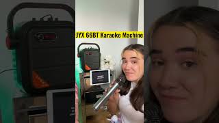 Karaoke At Home By JYX Karaoke Machine 66BT Great Bluetooth Speaker With Wireless Microphones [upl. by Eada374]