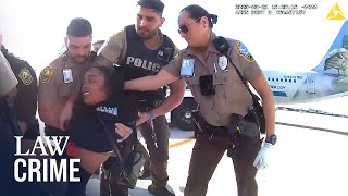 Caught on Bodycam 8 Outrageous Airport Arrests That Led to Missed Flights [upl. by Nissa275]