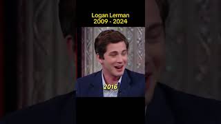 Logan Lerman Evolution 2009  2024 percyjackson shorts [upl. by Korb318]