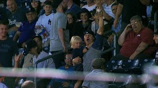 Eric Byrnes On His Diving Catch At Yankee Stadium [upl. by Ardnusal483]