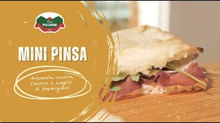 Mini pinsa alla bresaola rucola e grana [upl. by Souvaine717]