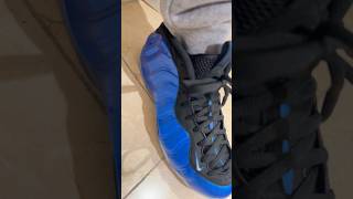 Nike Foamposite Dark Royal 🔥🔥🔥 DMV on feet [upl. by Elehcin]