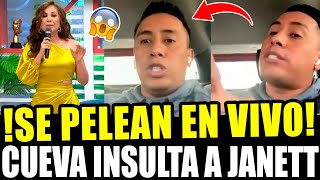 CUEVA INSULTA A JANETT BARBOZA TRAS PELEARSE E INSULTARSE EN VIVO Y DECIRSE DE TODO quotMUESTRALO PEquot [upl. by Yemrots846]