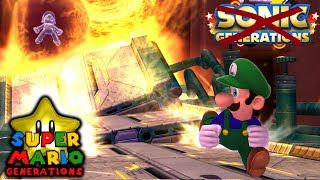 SUPER MARIO GENERATIONS  LUIGI ESCAPES FROM THE CITY Part 3 [upl. by Lauhsoj]