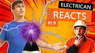 Electrician Reacts to Styropyro Madness 🤪 [upl. by Almeida592]