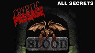 Blood Cryptic Passage Expansion All Secrets  Part 2 Levels 3 amp 4 [upl. by Eelana]