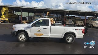 Truck stolen from Hilo Base Yard [upl. by Namron]