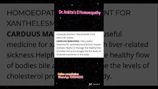 Xanthelasmahomoeopathictreatment [upl. by Alemac]