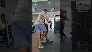 Seated Cable Row For Back Muscles💪🏽fitnessinfluencer gymmotivation fitness workoutmotivation [upl. by Yttel]