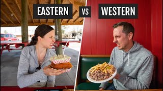 North Carolina BBQ Trail Eastern vs Western Lexington style [upl. by Eversole]