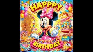 Happy birthday winnie mouse Birthday wishes winnie mouse [upl. by Ahmad782]