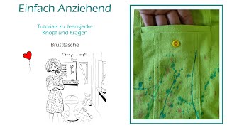 Knopf und Kragen  Brusttasche [upl. by Jillian]