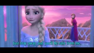 FROZEN  For the First Time in Forever Anna and Elsa  Official Disney 3D Movie Clip  With Words [upl. by Zampino]