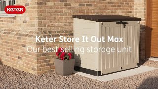 How to Build Keter Store It Out Max  Step by Step Assembly Video [upl. by Shelden]