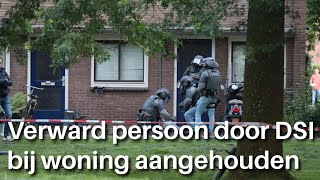 Verward persoon door DSI bij woning aangehouden [upl. by Eicnan]