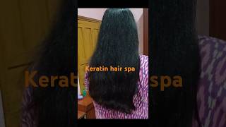 Keratin hair spa treatment shortvideos shortvideos hair youtubeshorts hairtreatment [upl. by Filide]