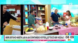 José Luis Repenning cuenta su experiencia como vocal de mesa y envía mensaje  Tu Día  Canal 13 [upl. by Baggett]